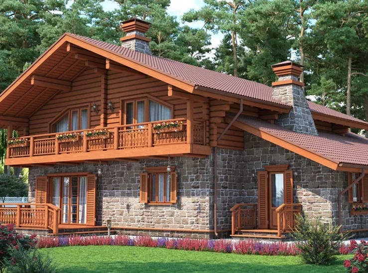 Лучше строительство дома из кирпича или же из дерева?