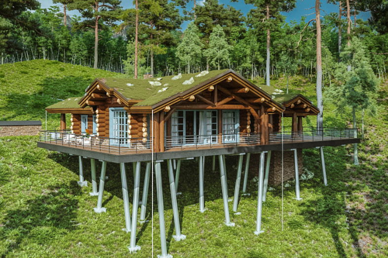 Качественные деревянные дома от компании Smart Wood