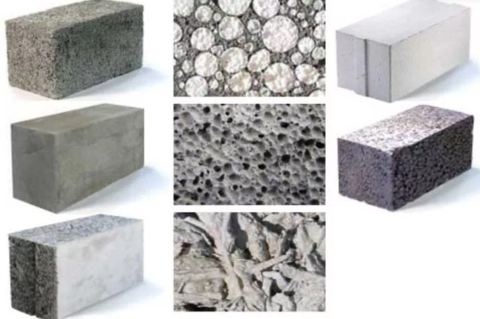 Виды бетона
