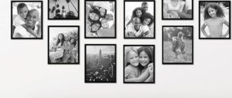 Украшение интерьера с помощью фотографий
