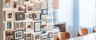 Декорирование стен фотографиями