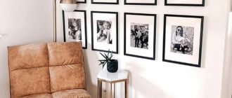 Фотографии в интерьере: грамотное размещение