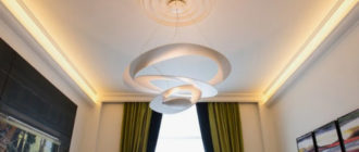 Подсветка натяжного потолка как оригинальный способ декорирования