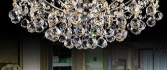 Хрустальные люстры с LED лампочками