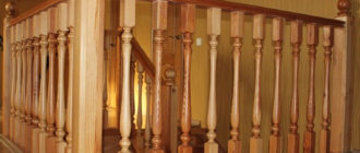Элементы для монтажа лестниц: заглушки деревянные